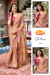 Chitra By Stavan Chiffon Embroidery Work Saree